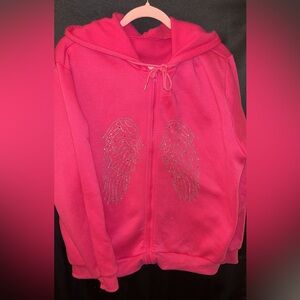 Hot Pink Rhinestone Jacket